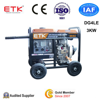 12V/8.3A DC Output Diesel Generator Set (3KW)